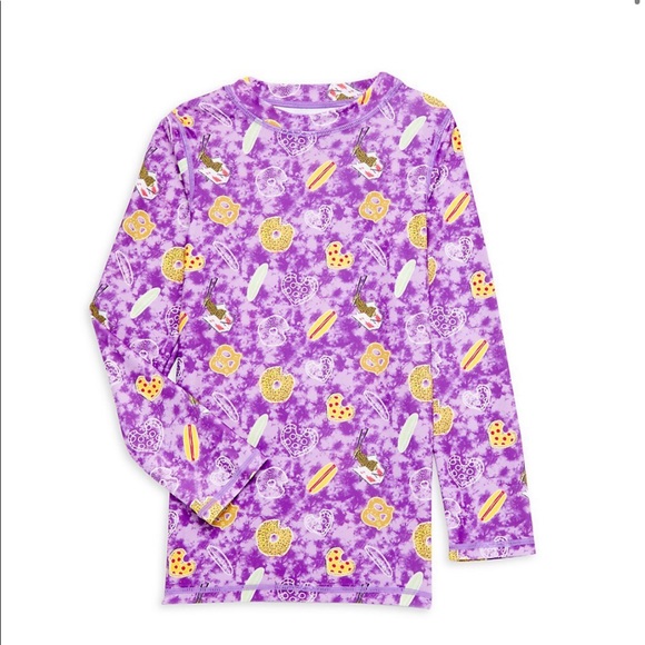 PiccoliNY Food Tie-Dye Rashguard T-Shirt - Picture 2 of 7